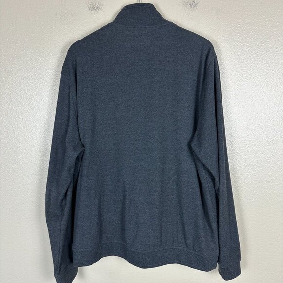 Ted Baker London Men's Jacket Full Zip Mock Neck Casual Gray Size 7 - Picture 4 of 4